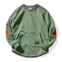 トモアキ エルボーパッチ スウェット