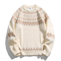 タカオ ノルディックパターン ニットセーター