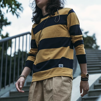 ハヤト ボーダー ロングスリーブTシャツ