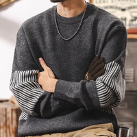 レン ジオメトリック パターン ニットセーター