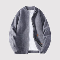 リオジップニットカーディガン