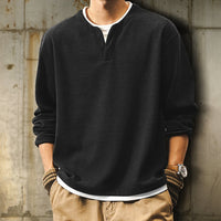 ワッフルロングスリーブシャツ