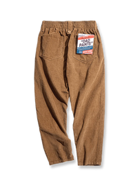 コーデュロイリラックススラックス