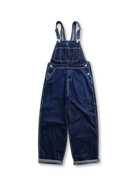 ソラ インディゴ デニムオーバーオール