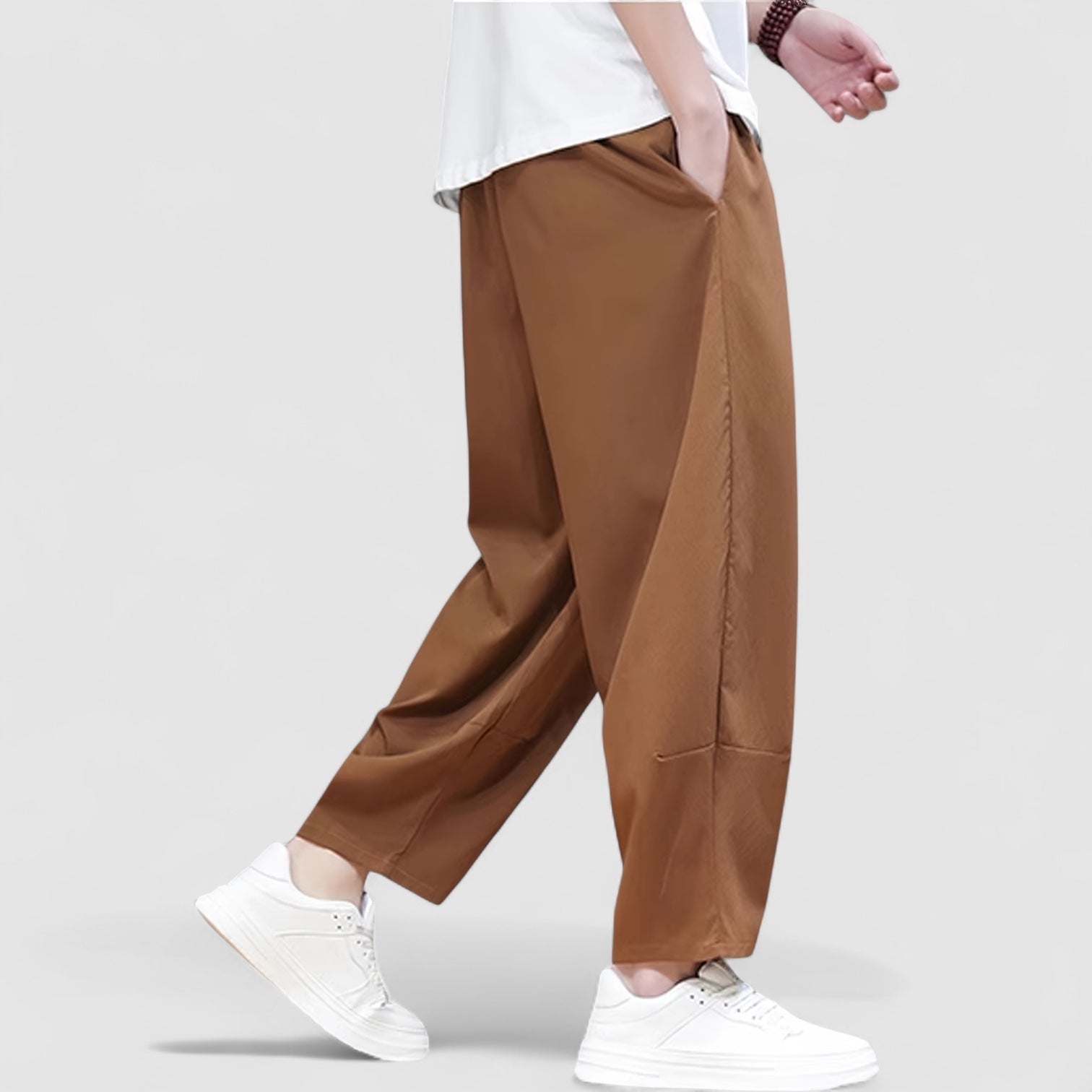 ソウマ ワイドドレープ パンツ