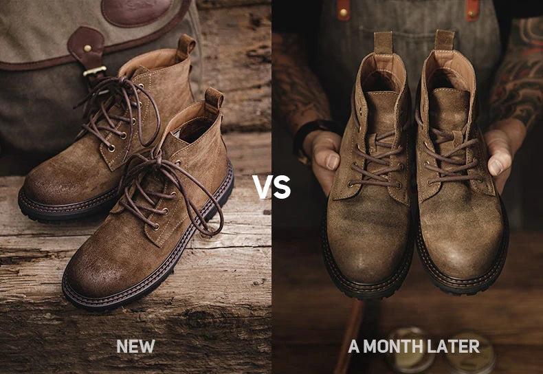 ユウタ スエードワークブーツ