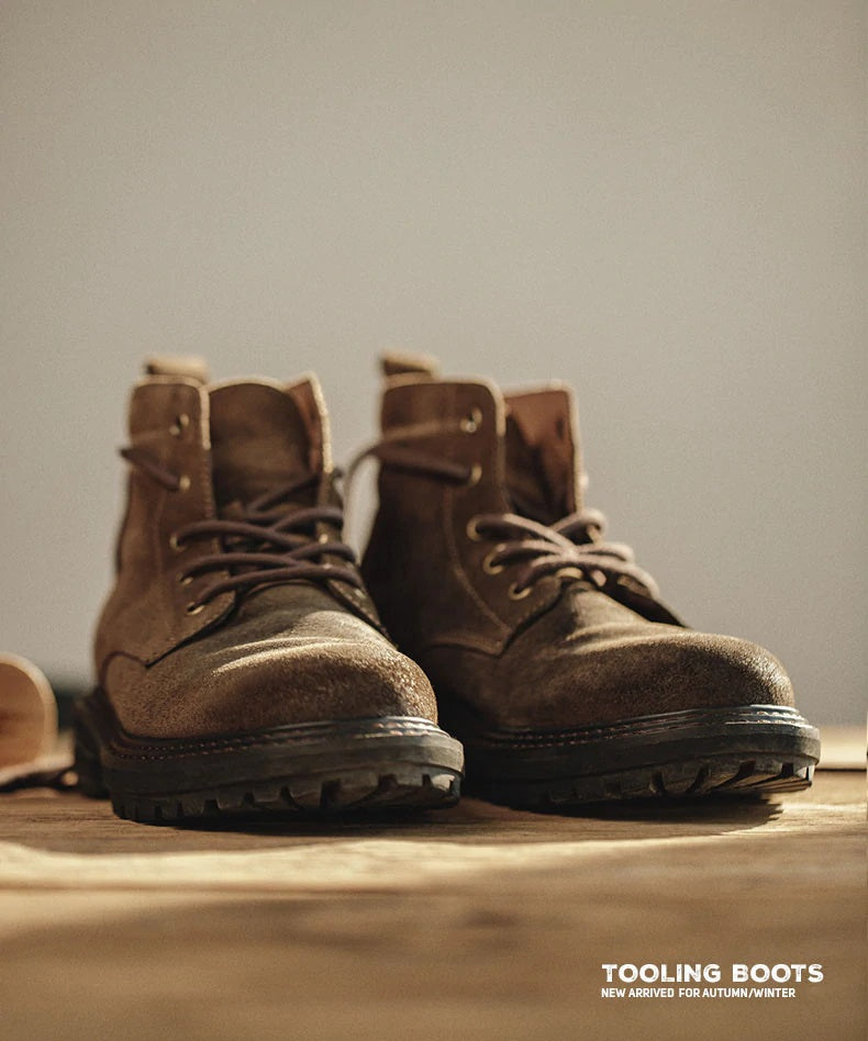 ユウタ スエードワークブーツ