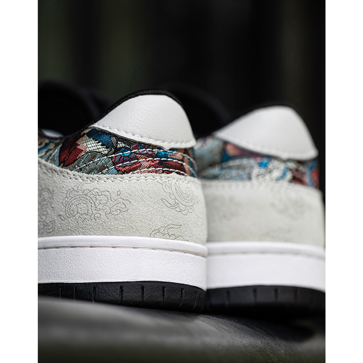 レン ジャカードローカットスニーカー