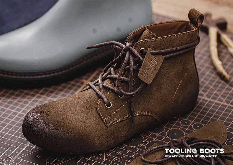 ユウタ スエードワークブーツ