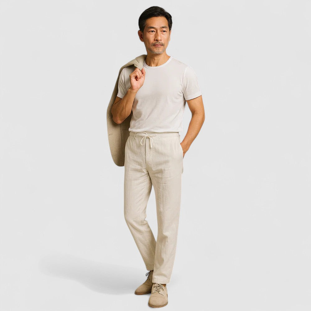 ユウト リネンライト パンツ