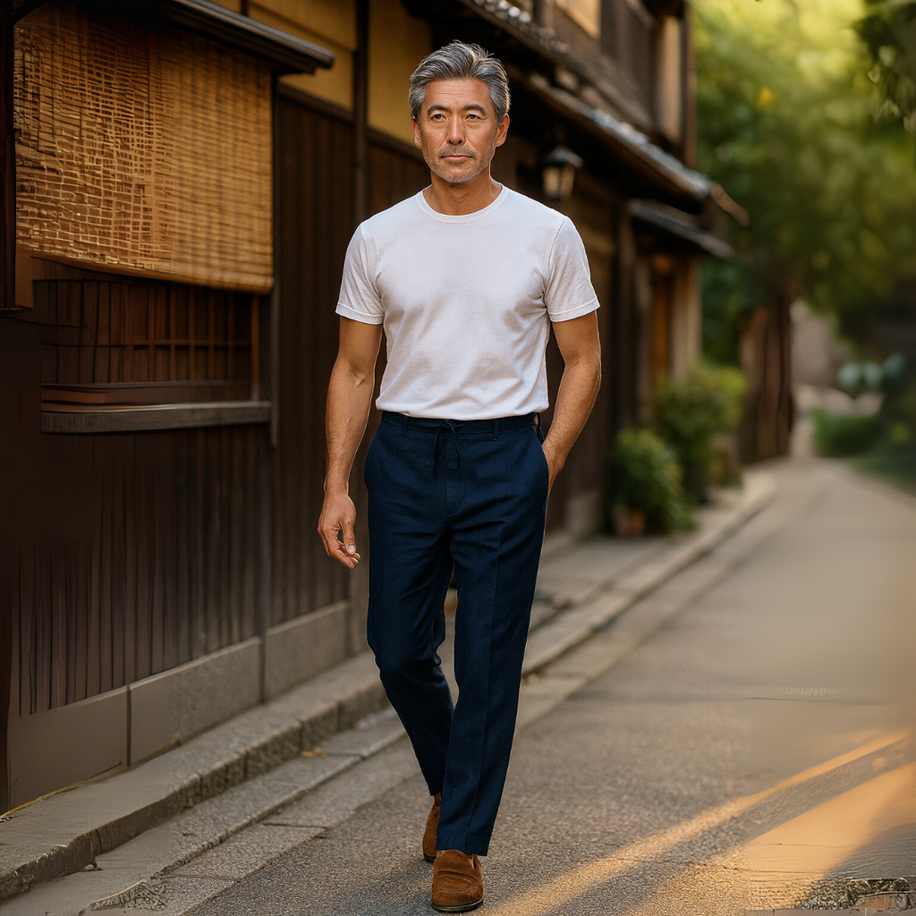 ユウト リネンライト パンツ