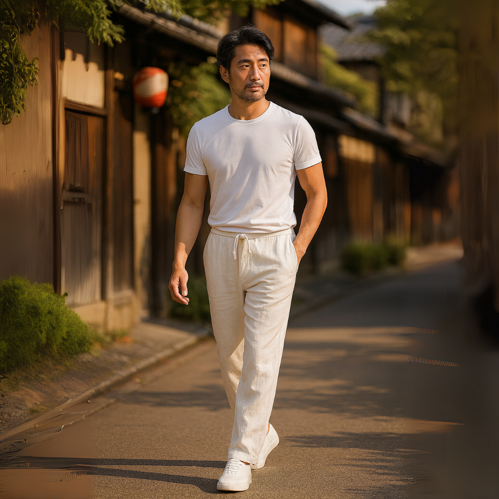 ユウト リネンライト パンツ