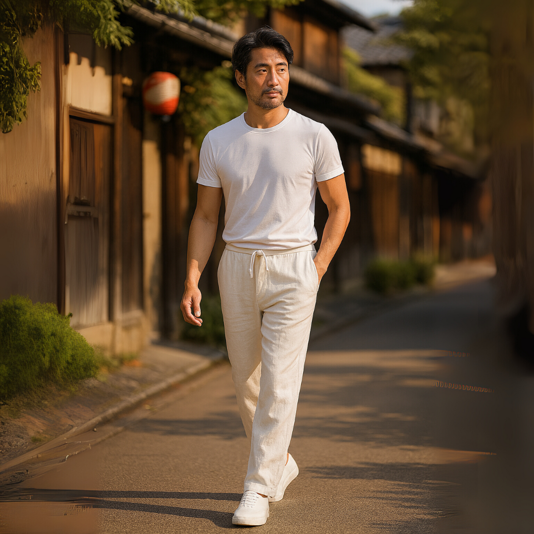 ユウト リネンライト パンツ