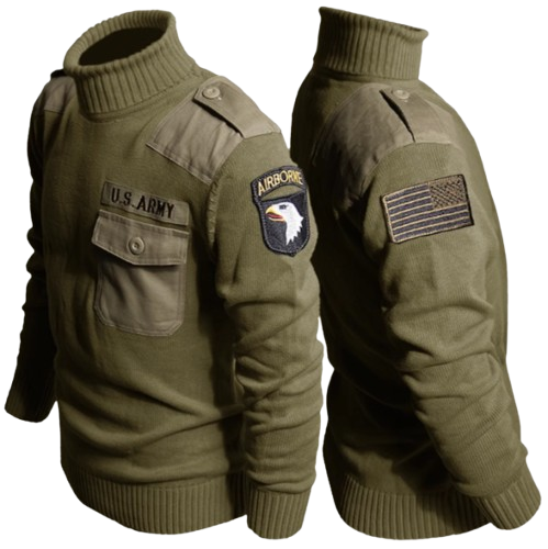 ケンタ ミリタリー タートルネック セーター