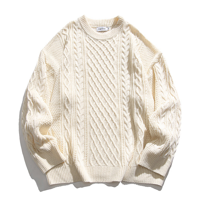 ケンジ ケーブルニットセーター