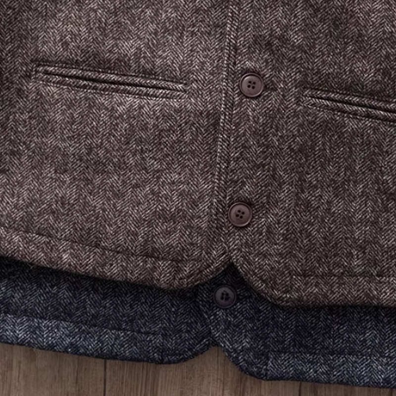 ケイスケ クラシック ウール ベスト