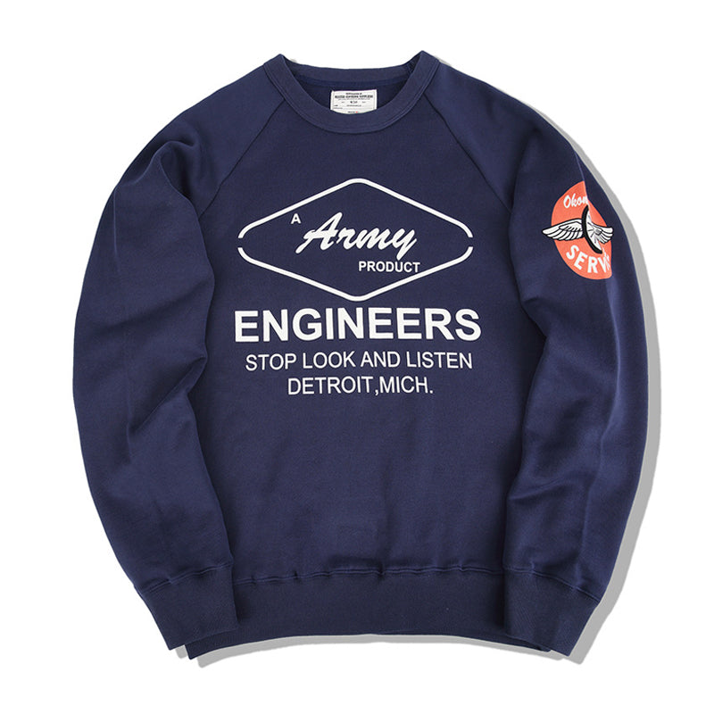 リク ミリタリーグラフィック スウェット