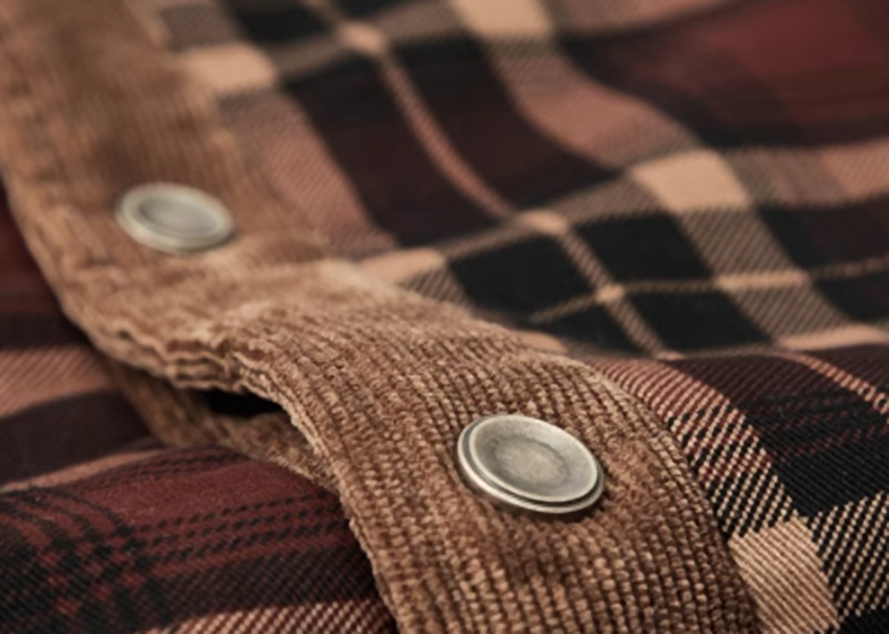 リクフェアチェックシェルパジャケット