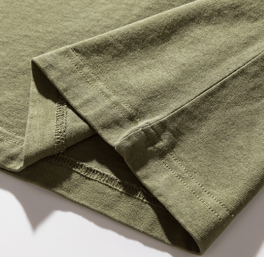 ダブルカラーロングスリーブスウェット