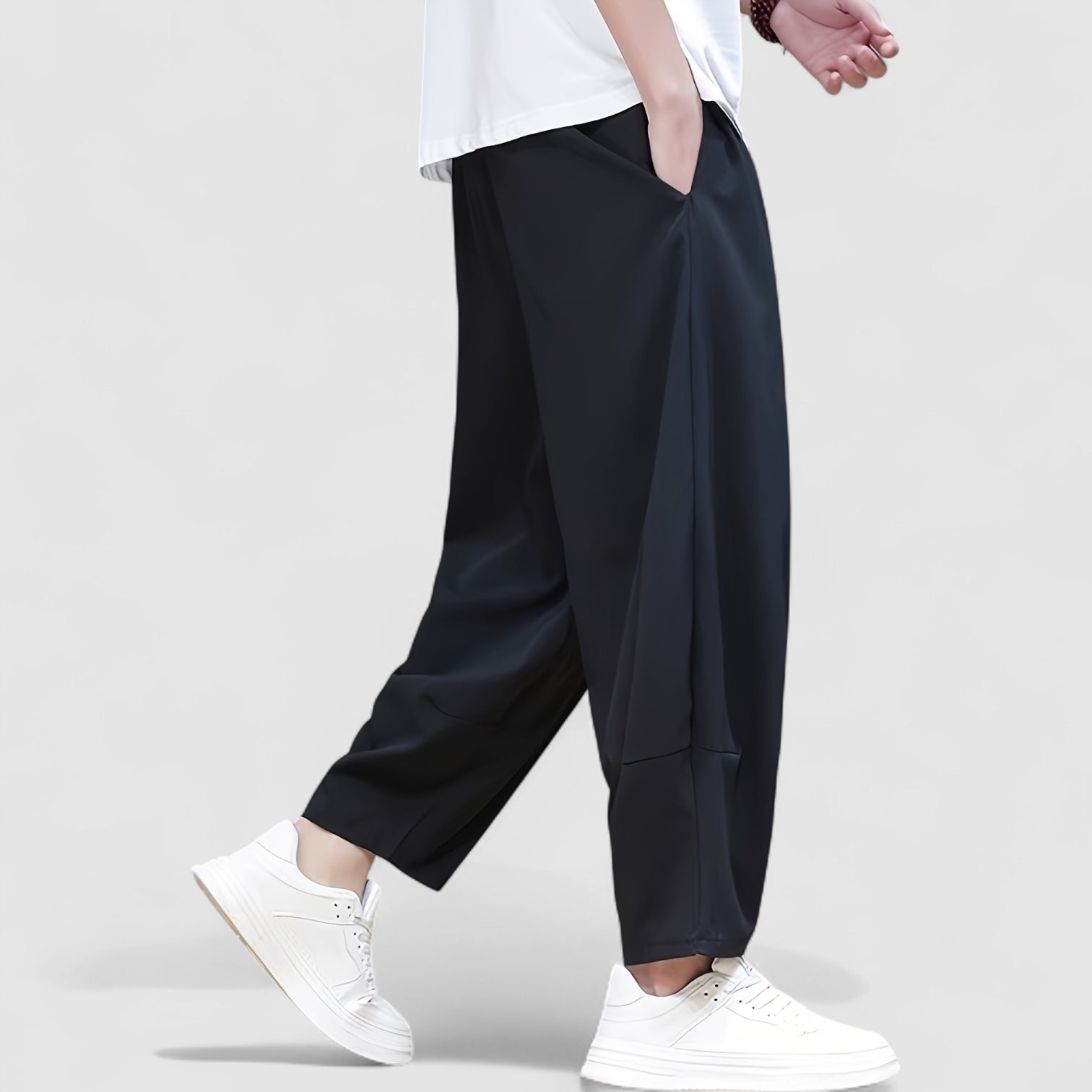 ソウマ ワイドドレープ パンツ