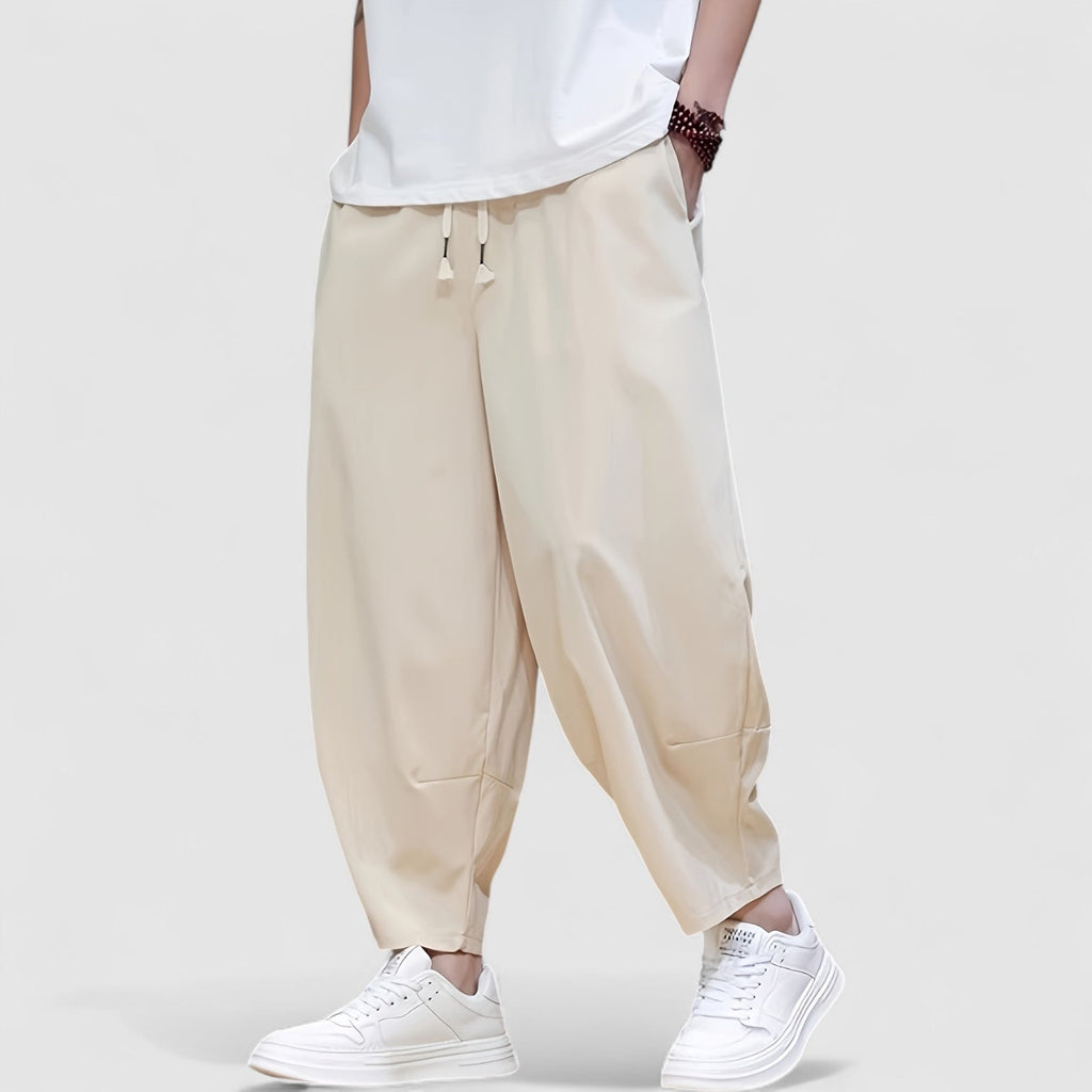 ソウマ ワイドドレープ パンツ