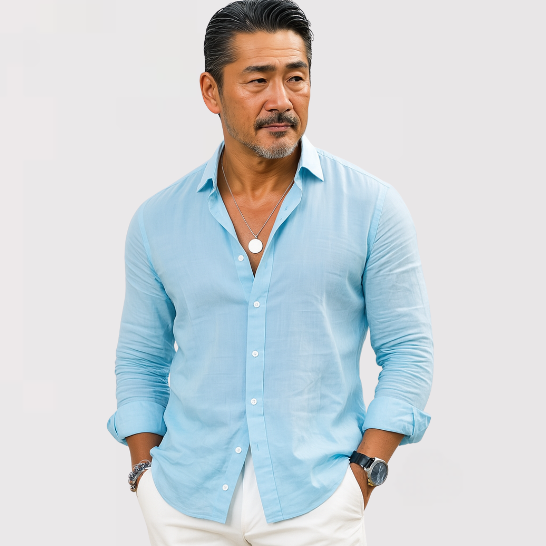 KENSUKE | リネンロングスリーブシャツ