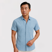 ベーシックオープンカラーポロシャツ