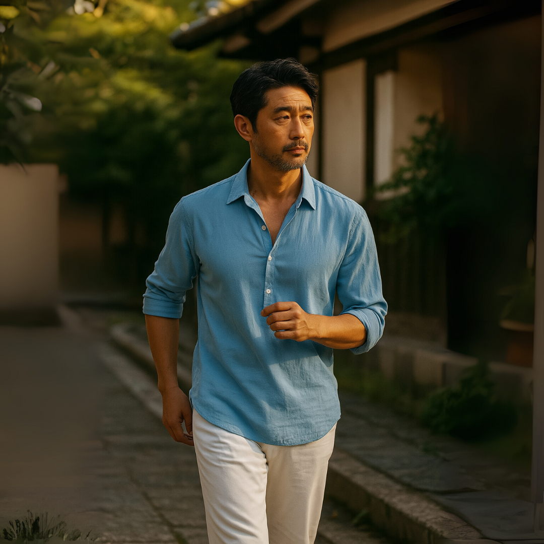 WAVE | リネンポップオーバーシャツ