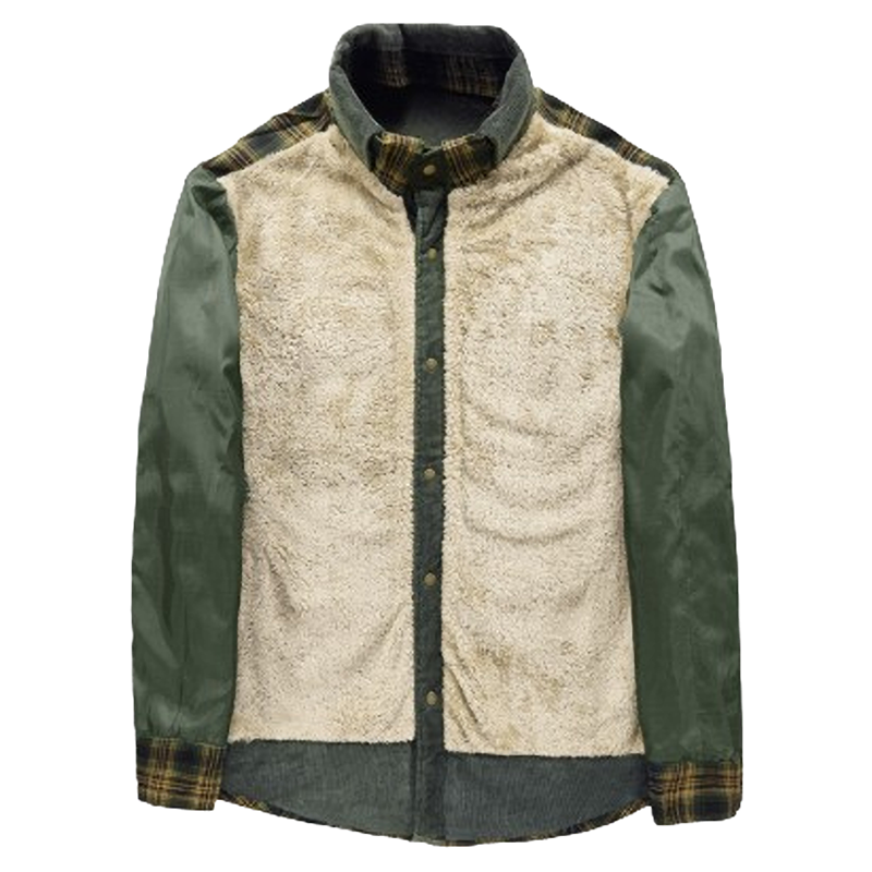 リクフェアチェックシェルパジャケット