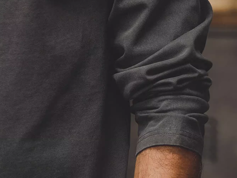 タケルヘンリーネックロングスリーブシャツ