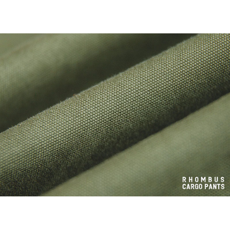 オリーブ ショウ カーゴワークパンツ