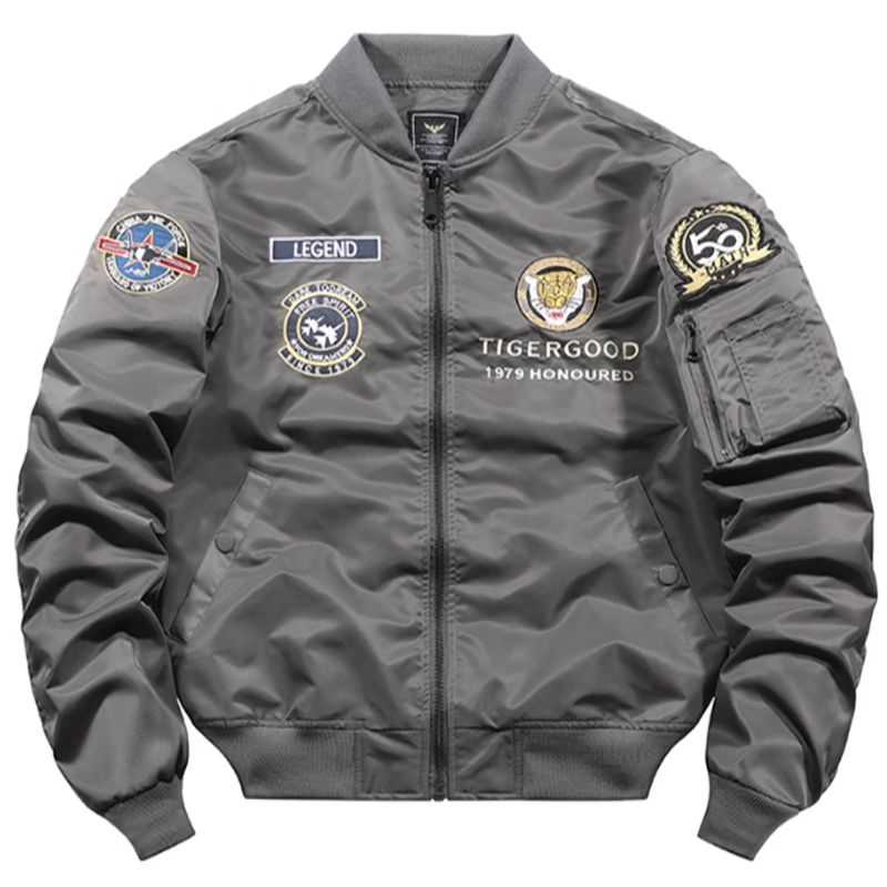 タイガーエンブロイダリーフライトジャケット