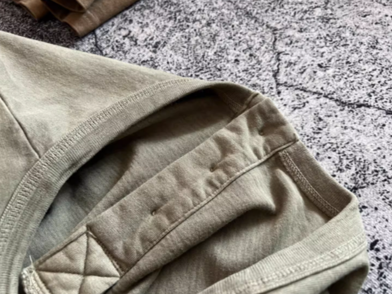 ユウジ ヘンリーネック ロングスリーブTシャツ