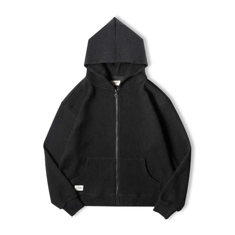 ハルト ワッフルジップパーカー