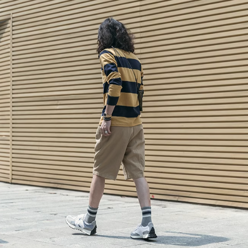 ハヤト ボーダー ロングスリーブTシャツ