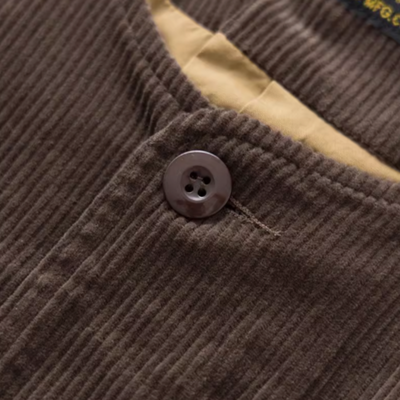 タカシ コーデュロイ ワーク ベスト