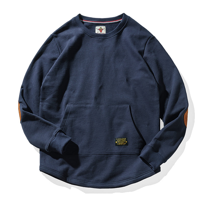 トモアキ エルボーパッチ スウェット