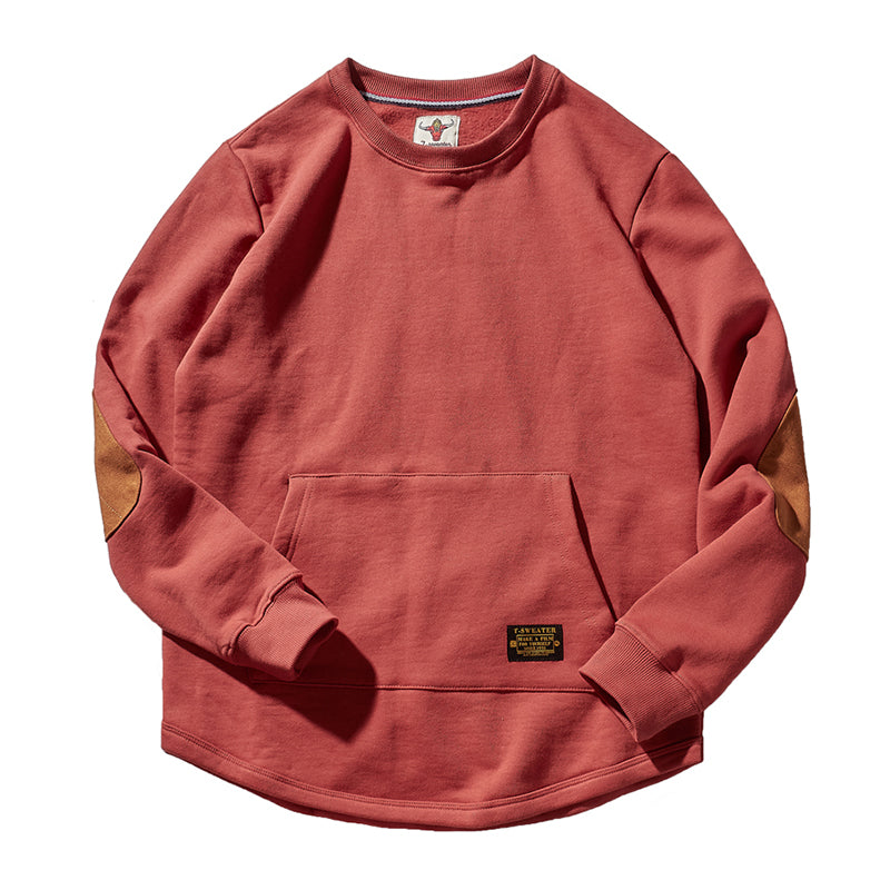 トモアキ エルボーパッチ スウェット