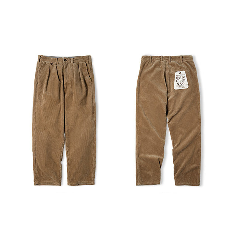 タツミ コーデュロイワイドトラウザーズ
