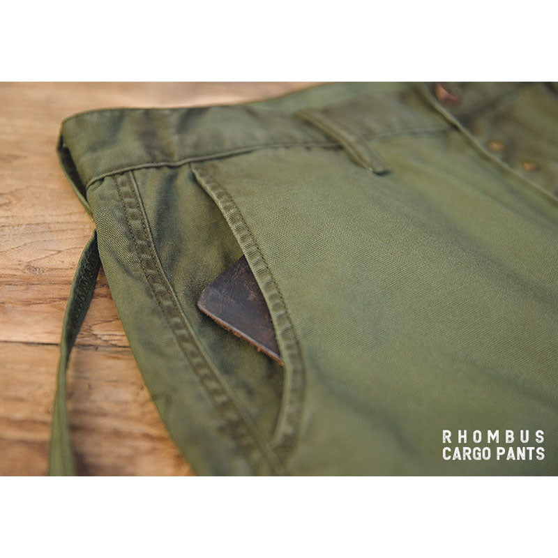 オリーブ ショウ カーゴワークパンツ
