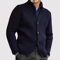 ハルオ ワッフルニット ジャケット