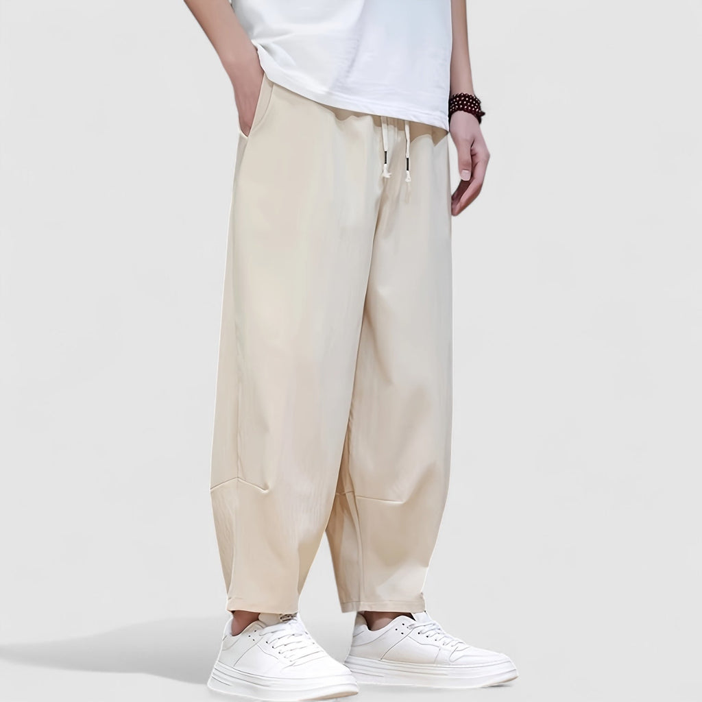 ソウマ ワイドドレープ パンツ