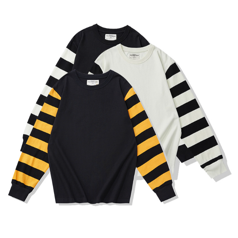 ハル ボーダースリーブ ロングスリーブTシャツ