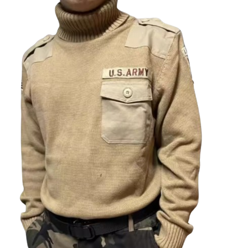 ケンタ ミリタリー タートルネック セーター