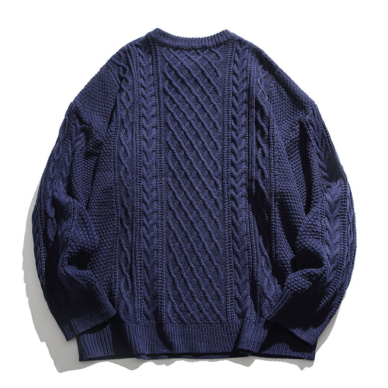 ケンジ ケーブルニットセーター