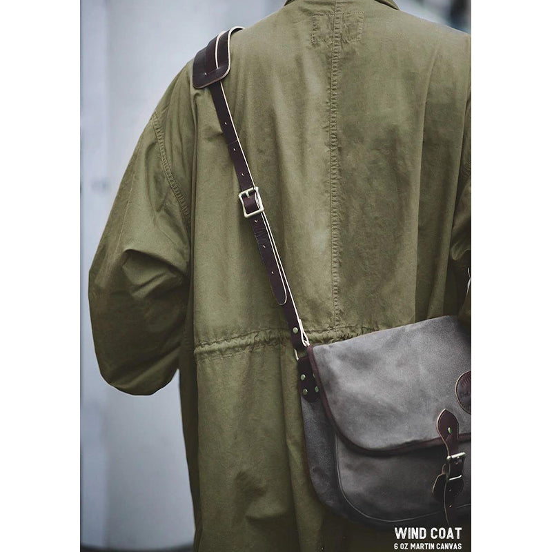 オリーブ カイト ミリタリーフィッシュテールコート