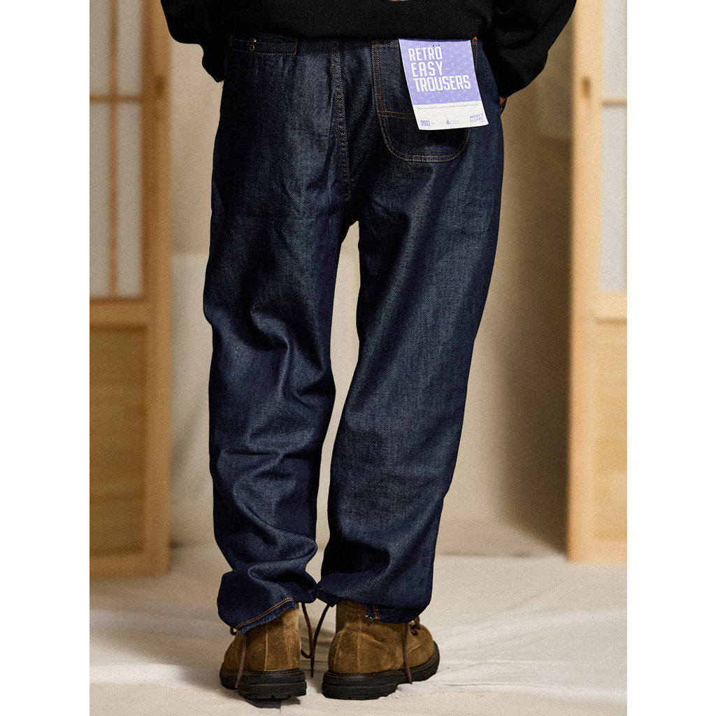 ハル デニムドローストリングパンツ