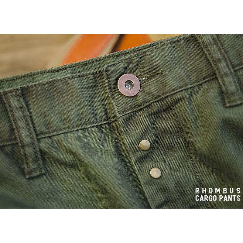 オリーブ ショウ カーゴワークパンツ