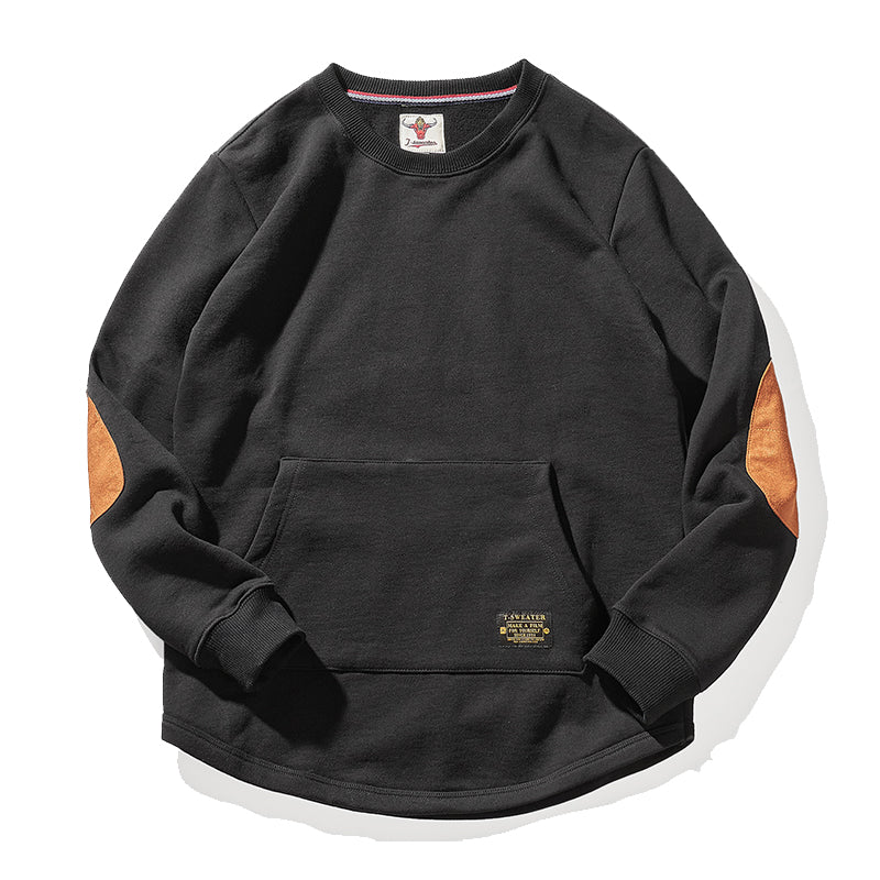 トモアキ エルボーパッチ スウェット