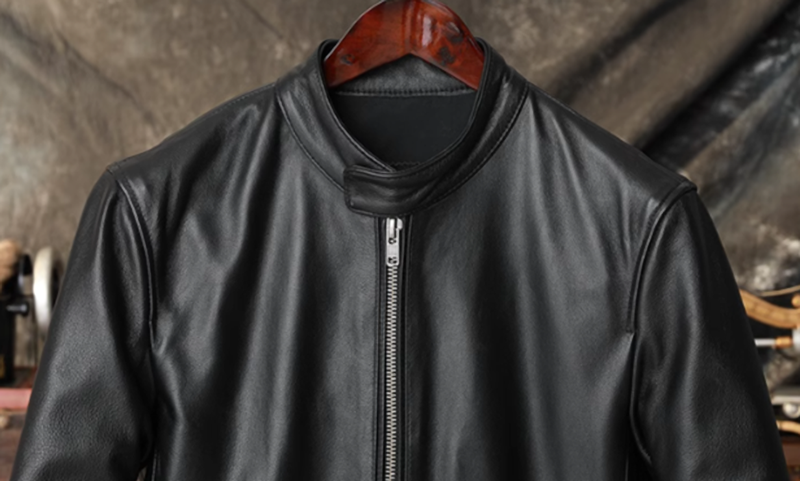 ブラックエルドレザージャケット